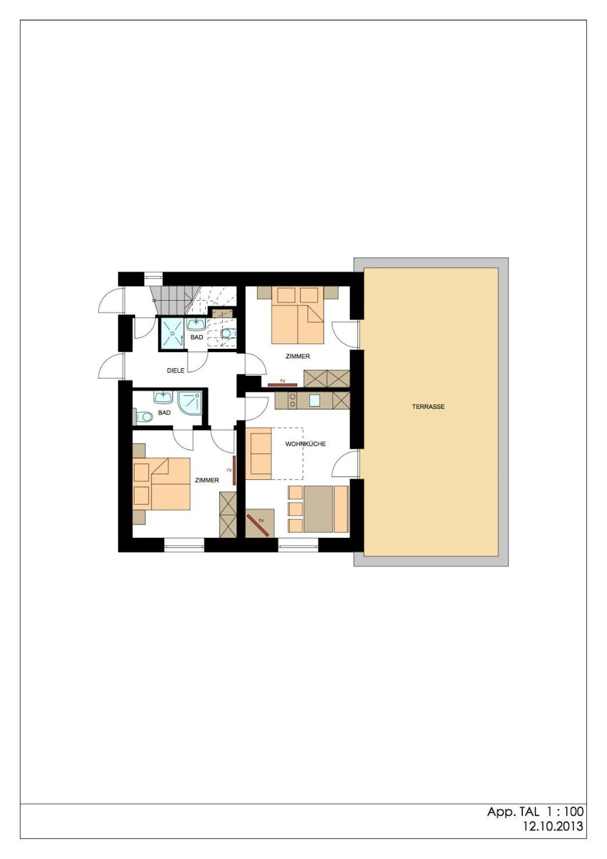 Myapart Jochberg Chambre photo